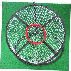 골프 스윙 연습 어프로치 치핑 타겟 네트 망 가정용 실내 훈련 장비 그물 구조, 1개, 접이식골프연습네트