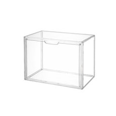 아로소 투명 정리함 아크릴 가방 보관함, 1개, 투명 36x22x27