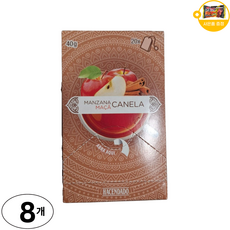 하센다도 사과 계피차 티백 사은품 추가증정, 8개, 20개입, 2g