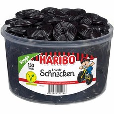 하리보 liquorice snails veggie 리커리쉬 스네일 베지 150피스, 1.5kg, 1개
