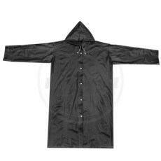 님아 블랙 남녀공용 우비 남자비옷