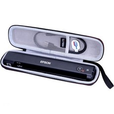 엡손 인력 ES5055R60W65용 LTGEM 하드 케이스WR DS307080 및 Epson RapidRecept RR6070W 휴대용 문서 스캐너, for Epson ES-50 Scanner, for Epson ES-50 Scanner