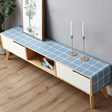 JINGHENG JINGHENG 거실장티비다이 덮개 천 협탁보 커버서랍장테이블러너, 선택16(GE15)_50 x 180cm