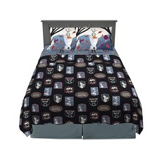 Franco 아동용 침구 슈퍼 소프트 극세사 시트 세트 트윈 포켓몬, 디즈니 겨울왕국 2 올라프