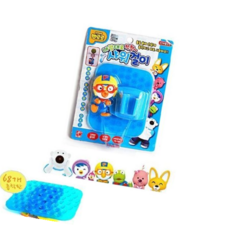 샤워걸이 뽀로로 흡착 랜덤 어린이 샤워기걸이 홀더, 본상품