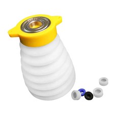 150mm 원형 핸들 해머와 호환되는 실리콘 집진기 가드 캐처스 볼, 1세트