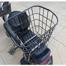 자전거바구니 고정식 바스켓, 1개, 33 +전기자전거 뒤 좌석 바구니