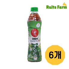 [루츠팜] 태국 오이시 그린티 400mlX6개 oishi green tea 녹차 음료, 6개, 400ml