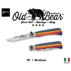 Antonini Old Bear 折刀 彩虹木柄, 1個
