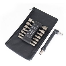 육각 소켓 렌치 14종 L렌치 가방 세트, 1개