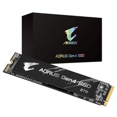 기가바이트 AORUS NVMe Gen4 SSD, GP-AG42TB, 2TB