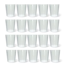 업소용 급식용 물컵 PC40DC 115ml, 투명, 20개