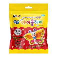 아모스 아이클레이, 빨강, 50g, 1개