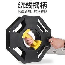 公司貨可開票 卷線盤 收納盤 繞線盤 手搖收線盤 卷線盤 空盤線神器收電線神器卷線器好用, 1個, 機動訓練用捲線盤