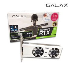 [갤럭시코리아] 갤럭시 GALAX 지포스 RTX 3050 WHITE D6 6GB LP 그래픽카드