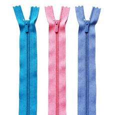 [청라핸즈] 60cm 다용도 지퍼 (11-291), (청록)60cm, 1개