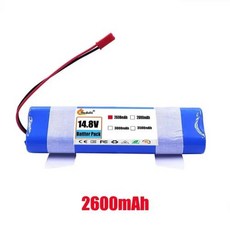 로봇 진공 청소기용 리튬 배터리 ILIFE V3s Pro V50 V5s Pro V8s V80 Max B5 Max S5 Pro X750 14.8V 12800mAh, 1)2600mAh