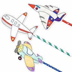 슝슝 날아라 비행기 4인용 모형 장난감 모델 조립 키트 소형 수직이착륙 크기 인테리어, 본상품