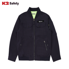 케이투세이프티 K2 JK-2108 점퍼 상의 바람막이 춘추자켓 네이비, XL(105), 1개