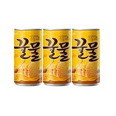 웅진 꿀물 180ml 90캔