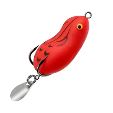 루어베이트 토끼 개구리 스팽글 장거리 투척 헤비 그래스 지역 특수 블랙피쉬 킬링 가짜 미끼, 01 4.5cm 7g, 4. D