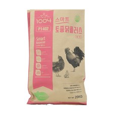 닭사료 스마트 토종닭플러스 20kg 펠렛 중병아리 큰닭사료, 1개