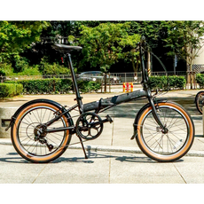 26년형 플리트 코닐 D7 20인치 접이식 미니벨로, 1개, 154cm, 블랙