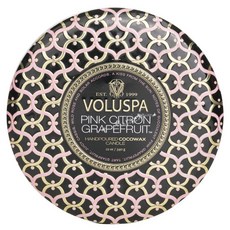 [Voluspa] 볼루스파 3심 장식용 틴캔들 - 핑크 시트론 자몽향 340g12oz