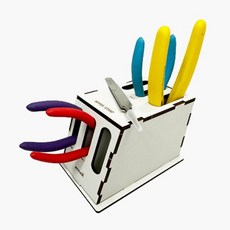 STYLE X 니퍼 스탠드 WHITE DE217, 1개