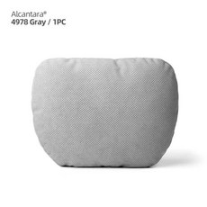 Alcantara 메르세데스 W205 W204 W211 W212 W213 W203 W176 CLA 자동차 머리 받침 쿠션 목 베개 자동차 인테리어 액세서리, 10)Gray 1pc