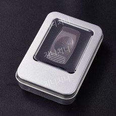 금속 지압 동전 소음 토이 스트레스 해소 릴랙싱 피젯 스피너 굴림 장난감, 그레이 선물 상자