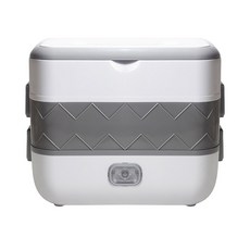 다기능 도시락 전기 음식 보온기 절연 용기 플러그인 스팀 밥솥, EU, 2layer