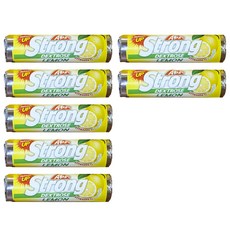 알프스 스트롱 포도당 캔디 컴팩트 네델란드 직수입 레몬맛, 7개