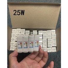 램프 전구 삽입형 비즈 크리스탈 할로겐, 2. 25W, D. 50PCS