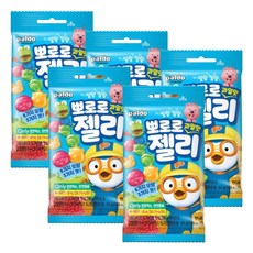 팔도 뽀로로 과일맛 젤리, 53g, 5개