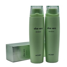 라끄베르 알로에베라 로션 220ml (1+1) 수분공급 피부영양공급 에멀전 미백 주름개선2중기능성 화장품, 2개
