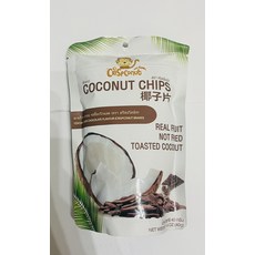 CRISP Conut 椰子片 巧克力風味 嚴選真果, 40g, 1個