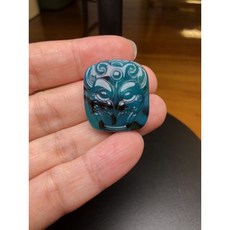 正港寶石 台灣藍寶藍玉髓 #雕刻 #手工雕刻 #龍 #無事牌 #花寶 #龍牌 #獅頭 #舞龍舞獅 #羊首