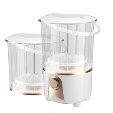 松上 1.5KG 半自動洗衣機 300W 功率 315x315x460mm, 白色, 110V美規