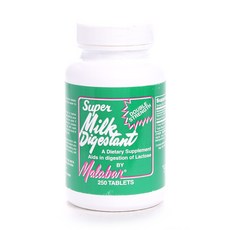 超級乳糖酶錠, 1個, 250 件