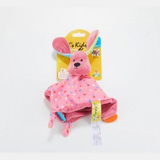 아기 애착담요 천 토끼인형 잠못자는 신생아, 1개