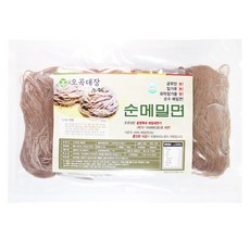 오곡대장 메밀국수 500g 100%메밀면 밀가루가 들어가지 않는 소포장 3개입