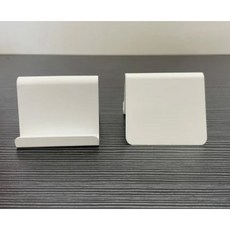 사무실 전화기 받침대 거치대 전화기선반 병원용 버튼 회사 크리스탈 홀더 21 투명, White
