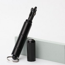 不銹鋼挖耳勺 便攜鑰匙扣耳扒 採耳工具, 1個, 銀色6件套, 6套