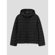 [에잇세컨즈] 후드 웰론 경량 재킷 블랙 (355X38LY35)