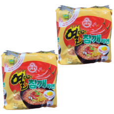담팔담사 오뚜기 열려라 참깨라면 4개입+4개입 (총 8개), 8개