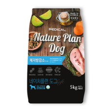 네이처플랜5kg 체지방감소 다이어트 강아지 소프트 사료, 닭+야채, 5kg, 1개