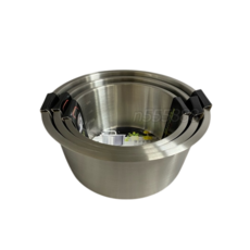 PERFECT極緻#316不鏽鋼（三件組(6+8+10人份)-無蓋/裸裝）內鍋/湯鍋/煮湯鍋/方便鍋/調理鍋/萬用鍋/ 理想牌 臺灣製造, 1個