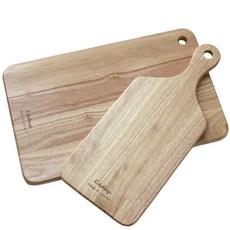 Kitchen9 橡樹實木手柄砧板組 2入