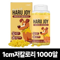 펫생각 하루조이 미니말랑 저칼로리 꿀바나나 노즈워크 강아지 간식 다이어트 칭찬 보상 교육 훈련용 대용량 간식, 꿀 바나나, 200g, 1개